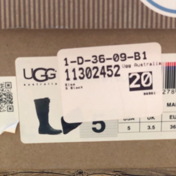 Ugg Elsa Boots Sz 5 woman’s New with Box - Picture 5 of 5